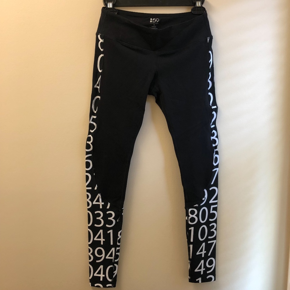 Splits59 Leggings with Numbers Design on Legs